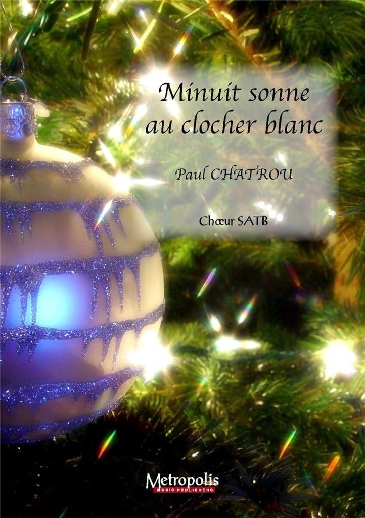 Minuit Sonne Au Clocher Blanc